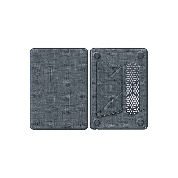 Mey İthalat®   Macbook Pro 13 2020 Macbook Kumaş Kapak - Gri