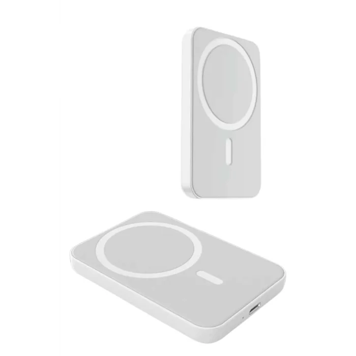 Mey İthalat® Magsafe Battery Pack Powerbank Kablosuz Şarj 5.000 mah