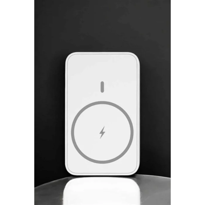 Mey İthalat® Magsafe Kablosuz Batarya Yüksek Performanslı Manyetik Tasarım Hızlı Şarj