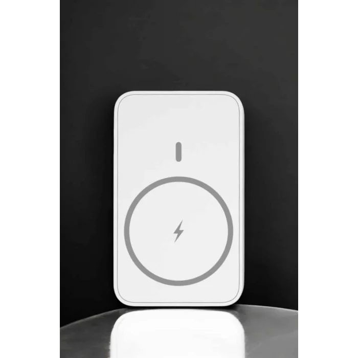 Mey İthalat® Magsafe Kablosuz Batarya Yüksek Performanslı Manyetik Tasarım Hızlı Şarj