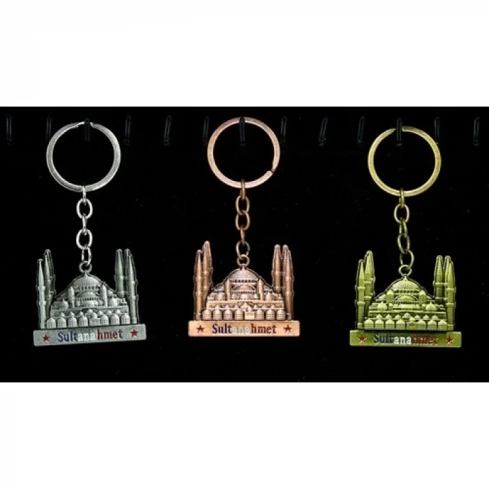 Mey İthalat® Metal Sultanahmet Anahtarlık