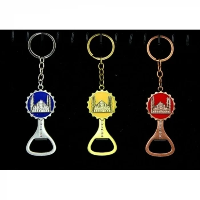 Mey İthalat® Metal Sultanahmet Anahtarlık Ve Açacak Model 2