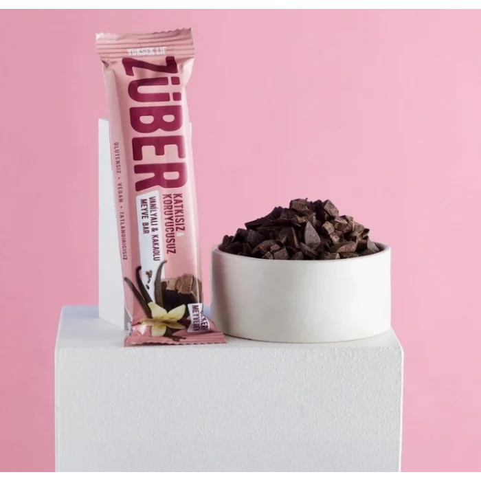 Mey İthalat®   Meyve Barı 40 Gr Vanilyalı ve Kakaolu
