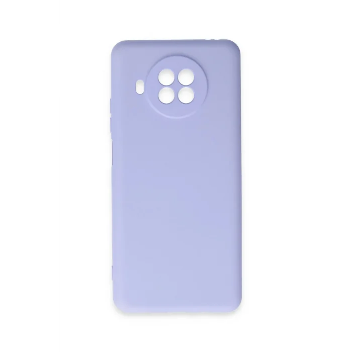 Mey İthalat®   Mi 10T Lite Kılıf Nano içi Kadife Silikon - Lila