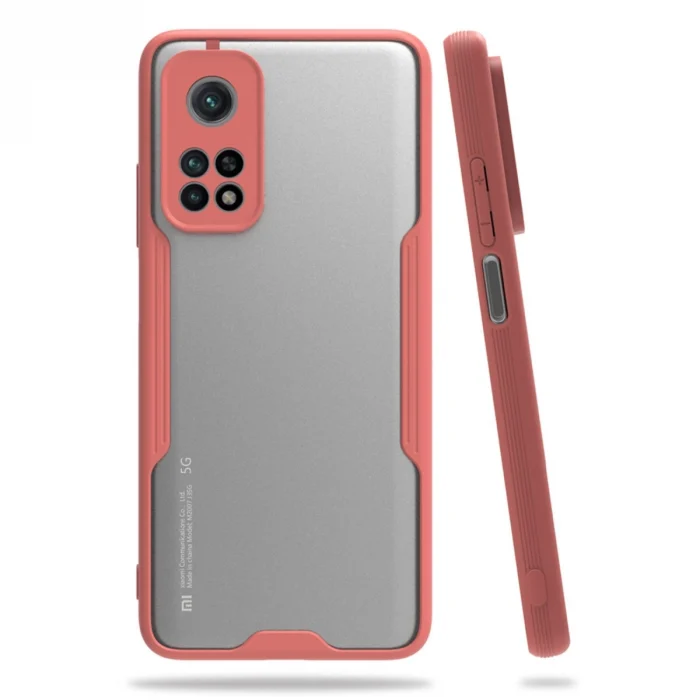 Mey İthalat®   Mi 10T Pro Kılıf Platin Silikon - Pembe