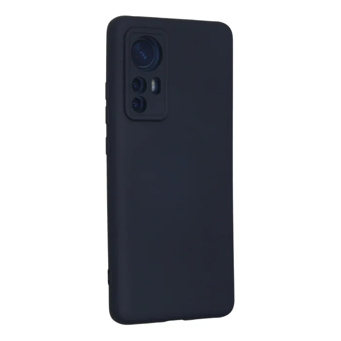 Mey İthalat®   Mi 12 Kılıf Nano içi Kadife Silikon - Lacivert