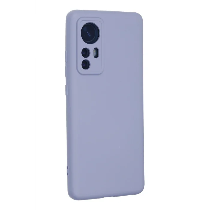 Mey İthalat®   Mi 12 Kılıf Nano içi Kadife Silikon - Lila
