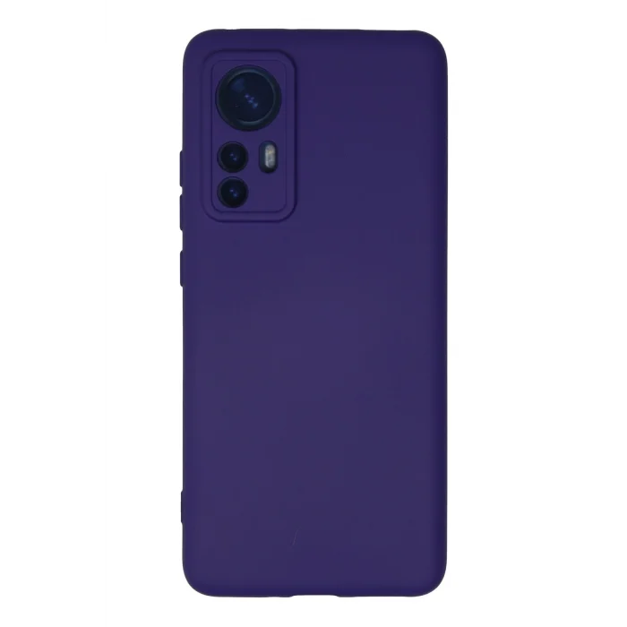 Mey İthalat®   Mi 12 Kılıf Nano içi Kadife Silikon - Mor