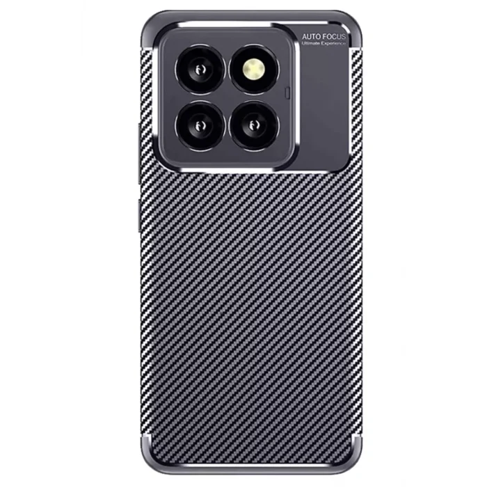 Mey İthalat®   Mi 14T Pro Kılıf Auto Focus Karbon Kapak - Lacivert