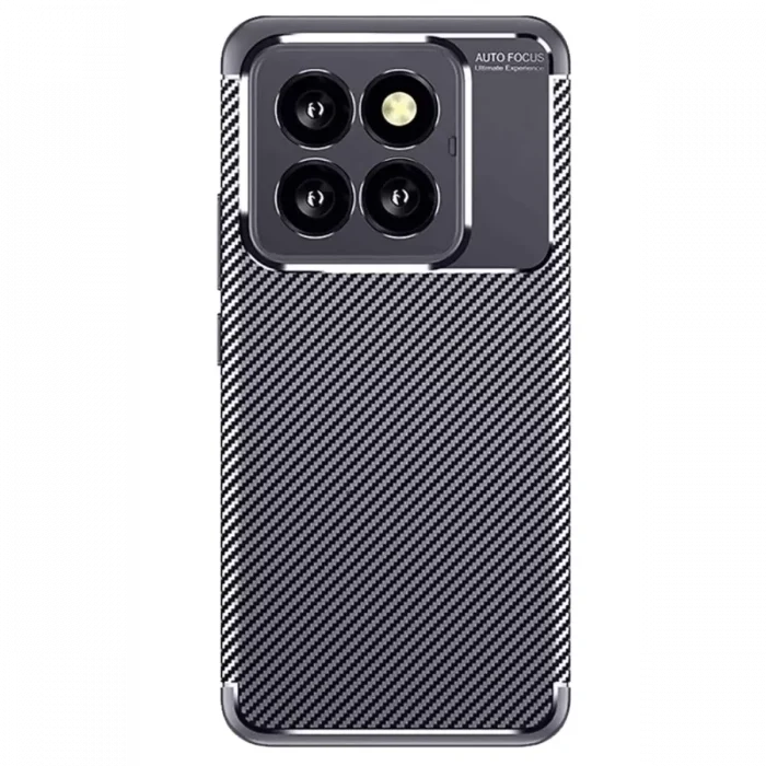 Mey İthalat®   Mi 14T Pro Kılıf Auto Focus Karbon Kapak - Lacivert
