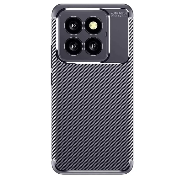 Mey İthalat®   Mi 14T Pro Kılıf Auto Focus Karbon Kapak - Lacivert