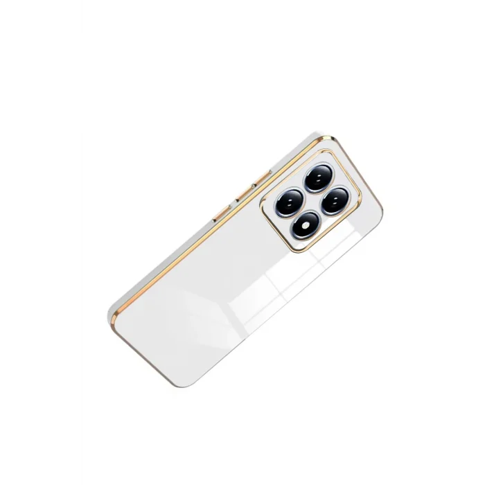 Mey İthalat®   Mi 14T Pro Volet Silikon - Beyaz