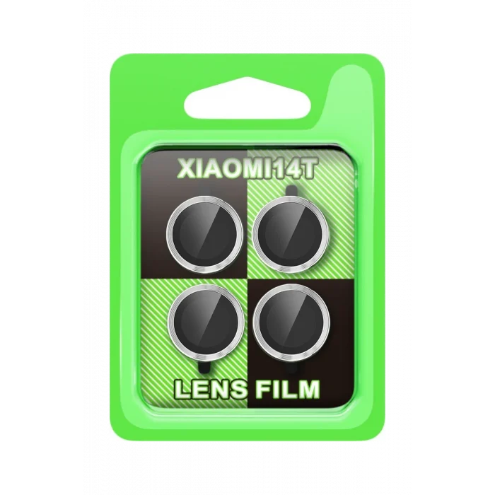 Mey İthalat®   Mi 14T Raze Metal Kamera Lens - Gümüş