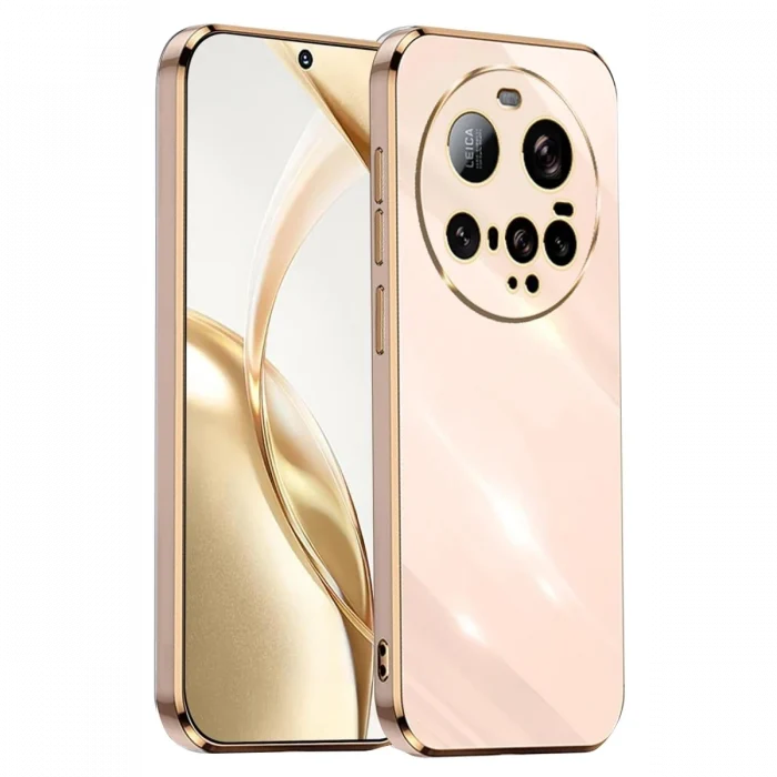 Mey İthalat®   Mi 15 Ultra Kılıf Volet Silikon - Pembe