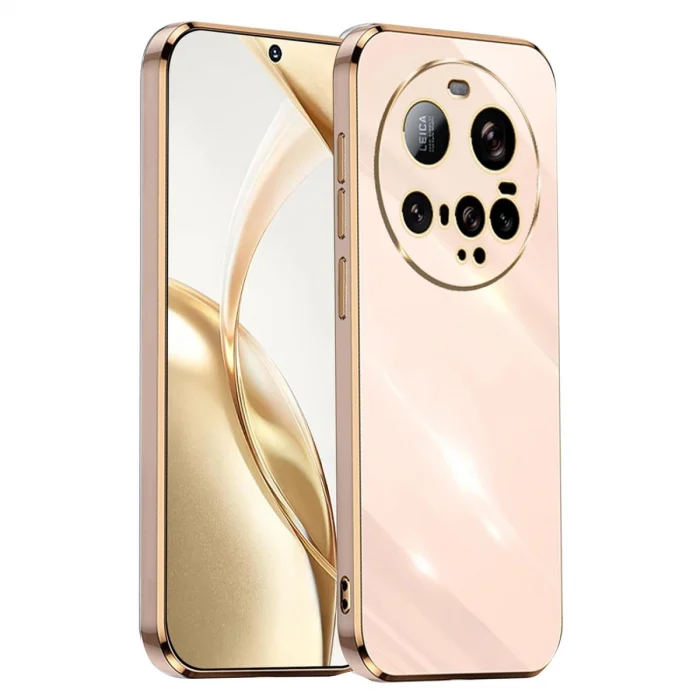 Mey İthalat®   Mi 15 Ultra Kılıf Volet Silikon - Pembe