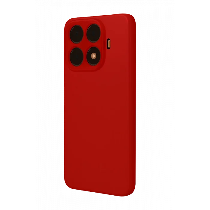 Mey İthalat®   Mi 15T Pro Nano içi Kadife Silikon - Kırmızı