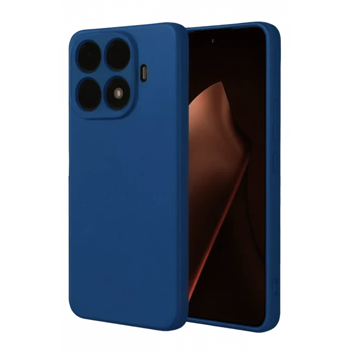 Mey İthalat®   Mi 15T Pro Nano içi Kadife Silikon - Lacivert