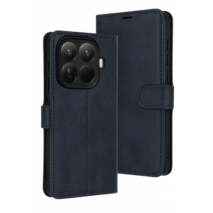 Mey İthalat®   Mi 15T Pro Trend S Plus Kapaklı Kılıf - Lacivert