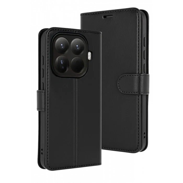 Mey İthalat®   Mi 15T Pro Trend S Plus Kapaklı Kılıf - Siyah