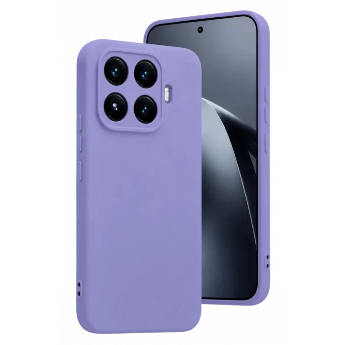 Mey İthalat®   Mi 17T Pro Nano içi Kadife Silikon - Lila