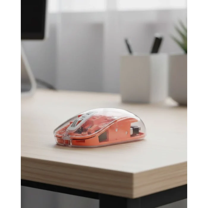 Mey İthalat® Minimal Tasarımlı Kablosuz Mouse Günlük ve Ofis Kullanımı