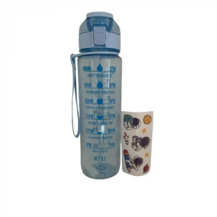 Mey İthalat® Motivasyon Su Matarası 1 Litre