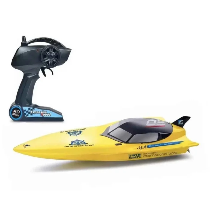 Mey İthalat® Motorlu USB Şarjlı Uzaktan Kumandalı Yarış Teknesi 74 cm