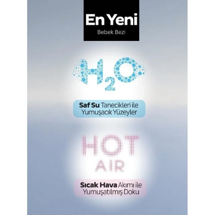 Mey İthalat® Natural Double Soft Bebek Bezi Fırsat Paketi 2 Beden 48 Adet