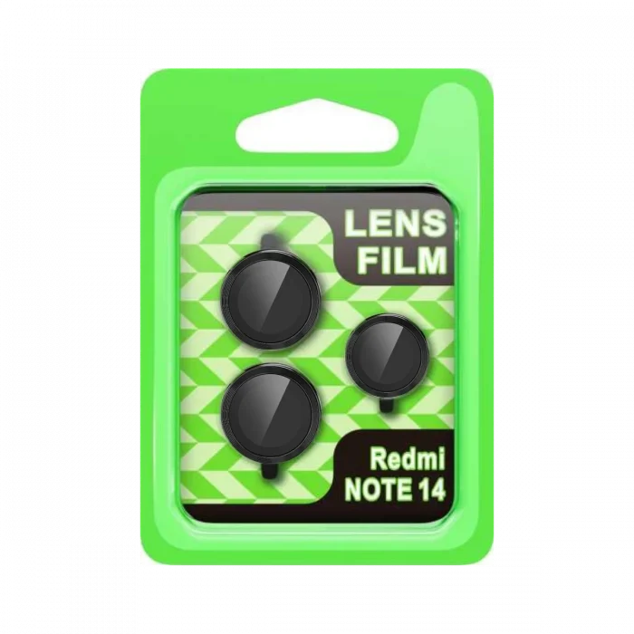 Mey İthalat®   Note 14 5G Raze Metal Kamera Lens - Siyah