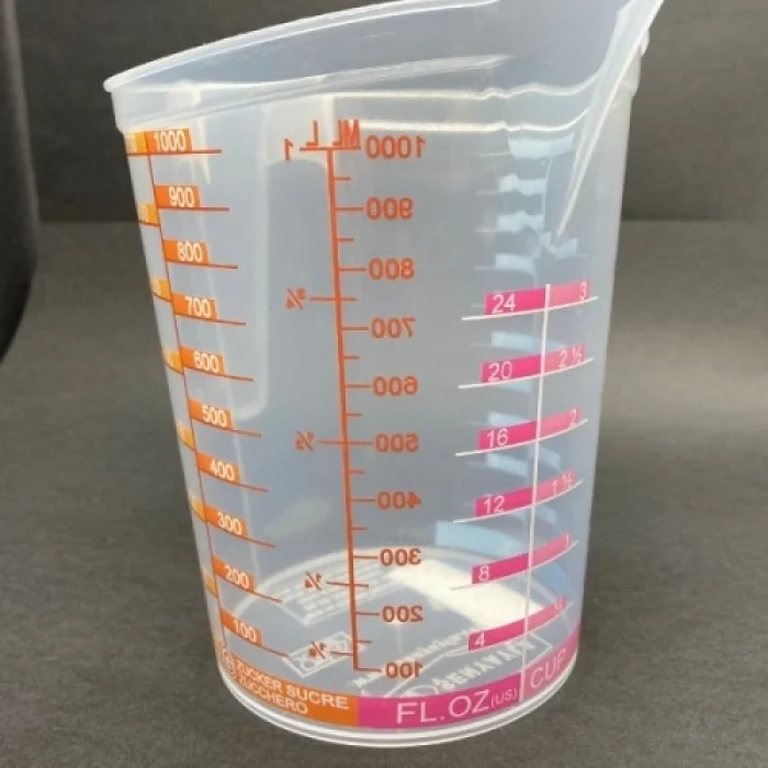 Mey İthalat® Özel Ölçü Kabı 1 Litre