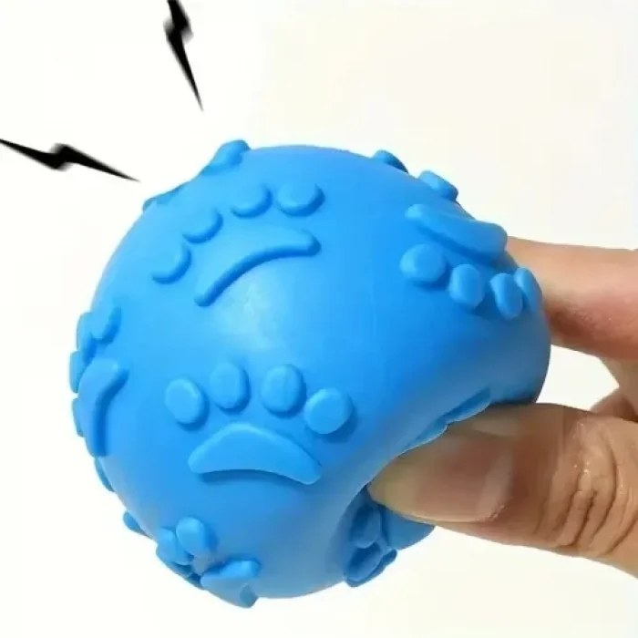 Mey İthalat® Pati Desenli Köpek Isırma Topu