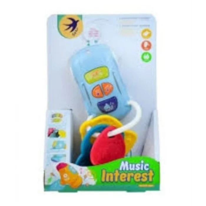 Mey İthalat® Pilli Müzikli Araba Çıngırak 855-75D
