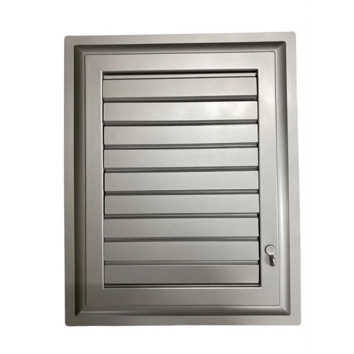 Mey İthalat® Plastik Menfez 45X45 Gümüş Banyo WC Havalandırma