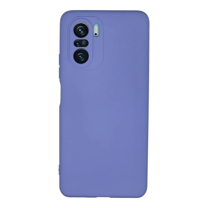 Mey İthalat®   Poco F3 Kılıf Nano içi Kadife Silikon - Lila