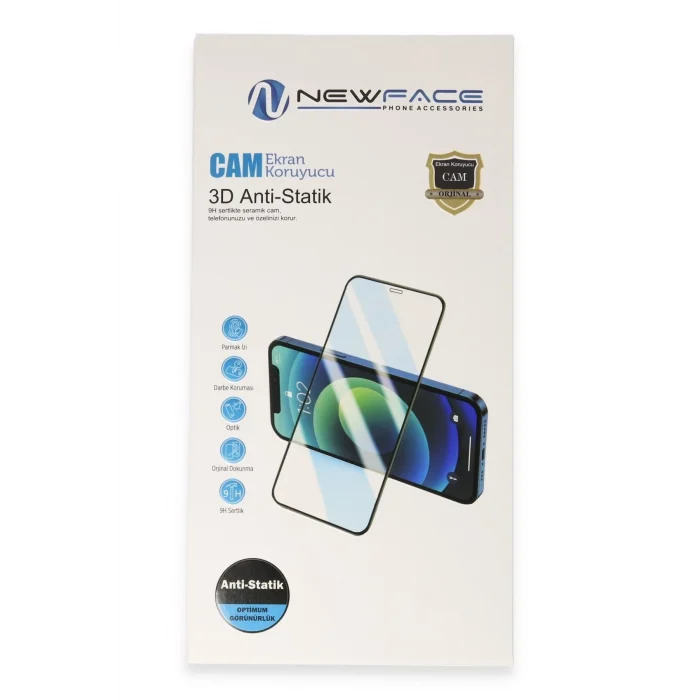 Mey İthalat®   Poco X7 Pro 3D Antistatik Cam Ekran Koruyucu