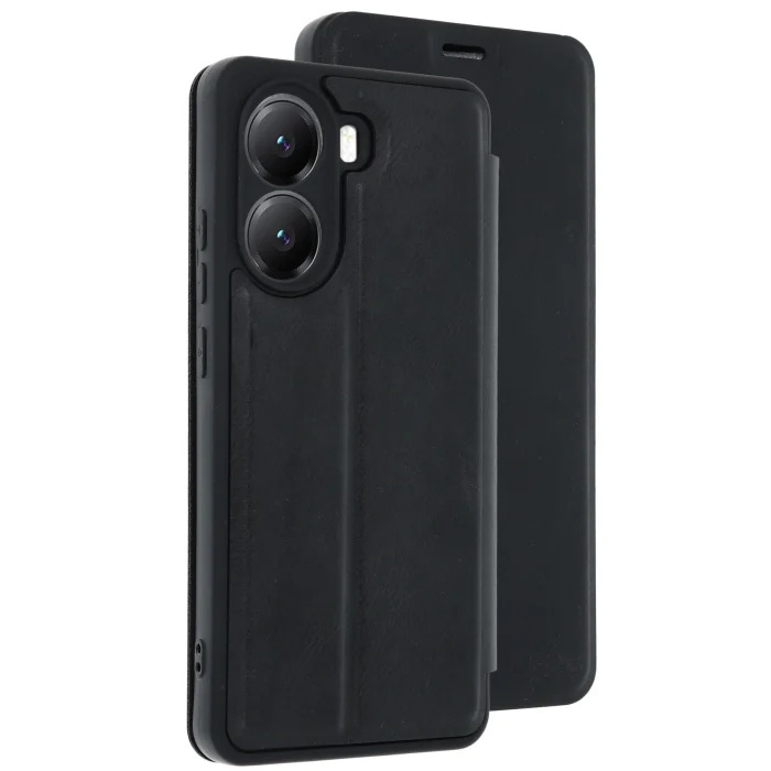 Mey İthalat®   Poco X7 Pro Kılıf Flip Cover - Siyah