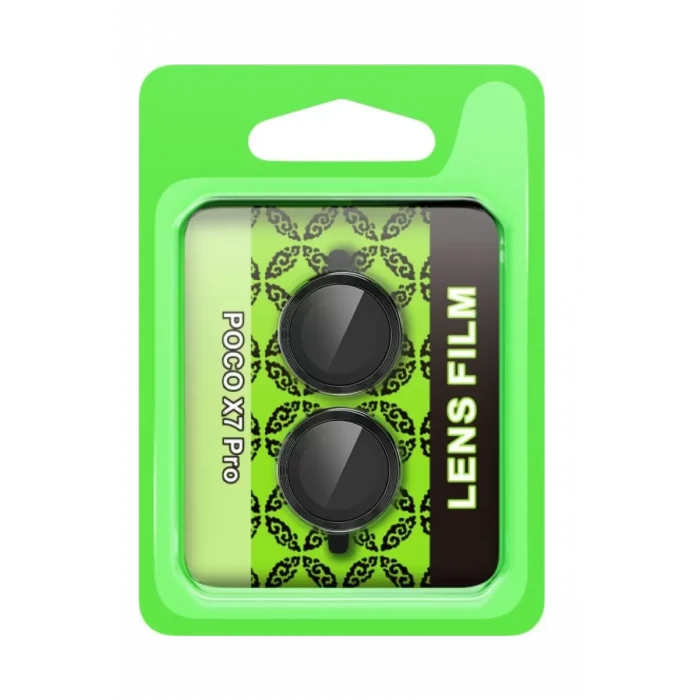 Mey İthalat®   Poco X7 Pro Raze Metal Kamera Lens - Siyah