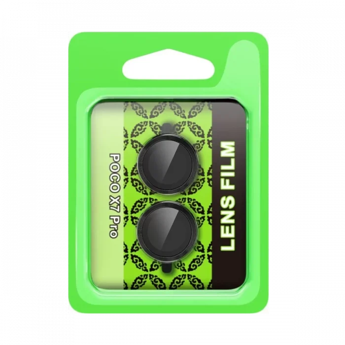 Mey İthalat®   Poco X7 Pro Raze Metal Kamera Lens - Siyah