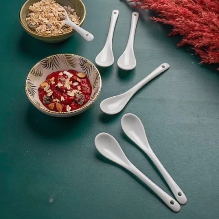 Mey İthalat® Porselen Baharat Kaşığı 1 Adet