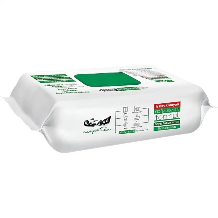 Mey İthalat® Premium Yüzey Temizlik Havlusu 100 Adet Beyaz Sabun