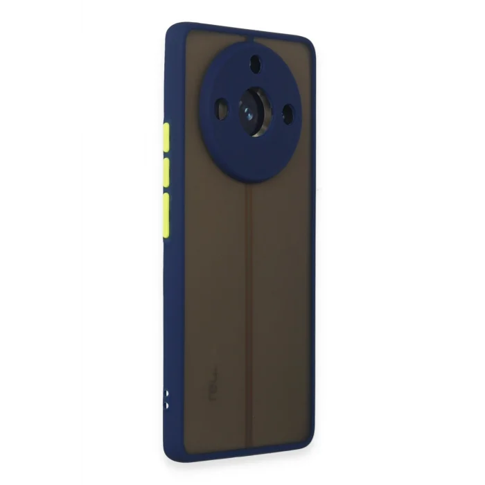 Mey İthalat®  Realme 11 Pro Kılıf Montreal Silikon Kapak - Lacivert