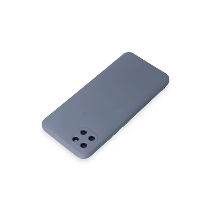 Mey İthalat®  Realme C11 Kılıf Nano içi Kadife Silikon - Gri