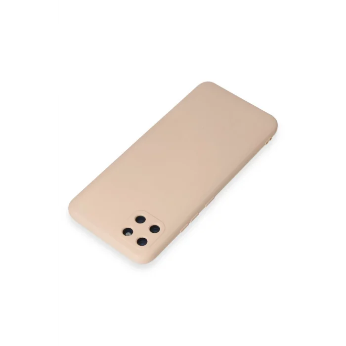 Mey İthalat®  Realme C11 Kılıf Nano içi Kadife Silikon - Pudra
