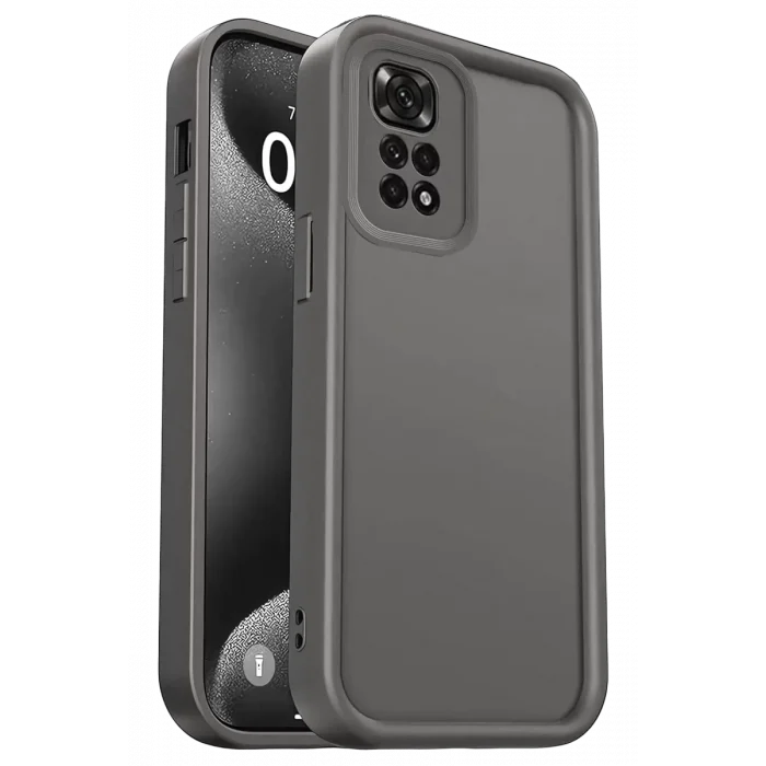 Mey İthalat®   Redmi 10 2022 Kılıf Viera Silikon - Gri