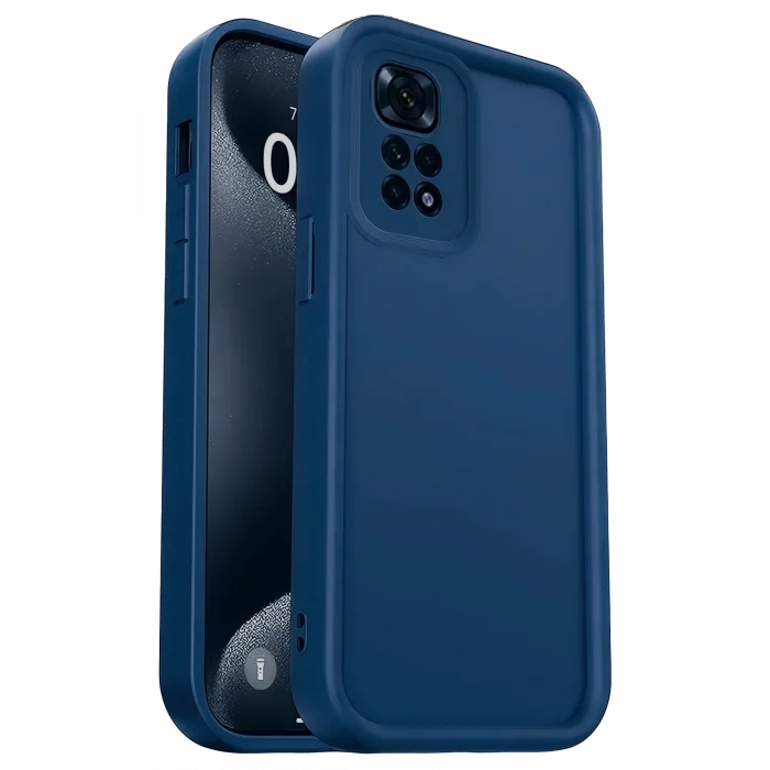 Mey İthalat®   Redmi 10 2022 Kılıf Viera Silikon - Lacivert