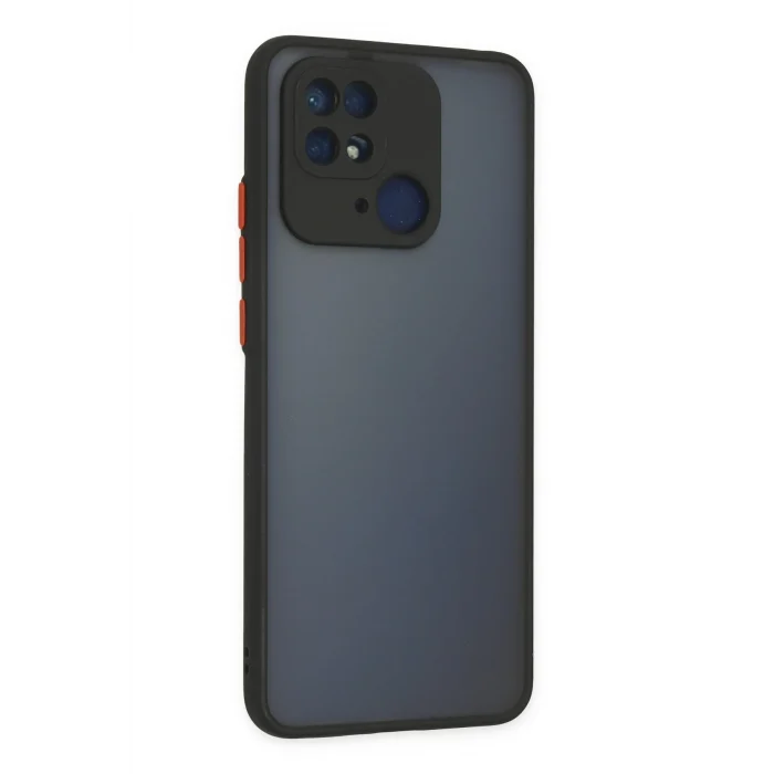 Mey İthalat®   Redmi 10C Kılıf Montreal Silikon Kapak - Siyah