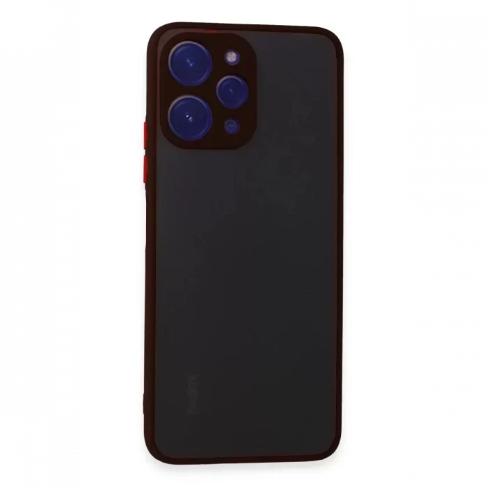 Mey İthalat®   Redmi 12 Kılıf Montreal Silikon Kapak - Siyah