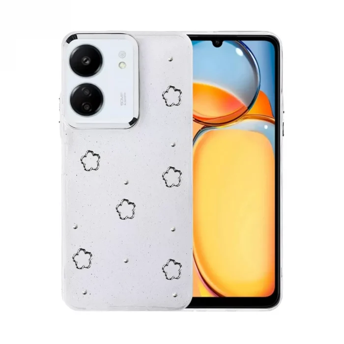 Mey İthalat®   Redmi 13C Fiyonk Desenli Kapak - Desen 2