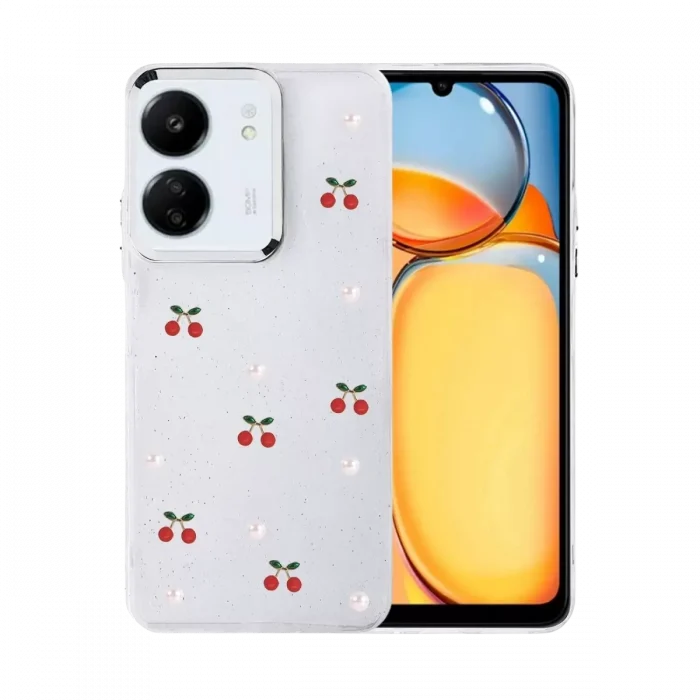 Mey İthalat®   Redmi 13C Fiyonk Desenli Kapak - Desen 9