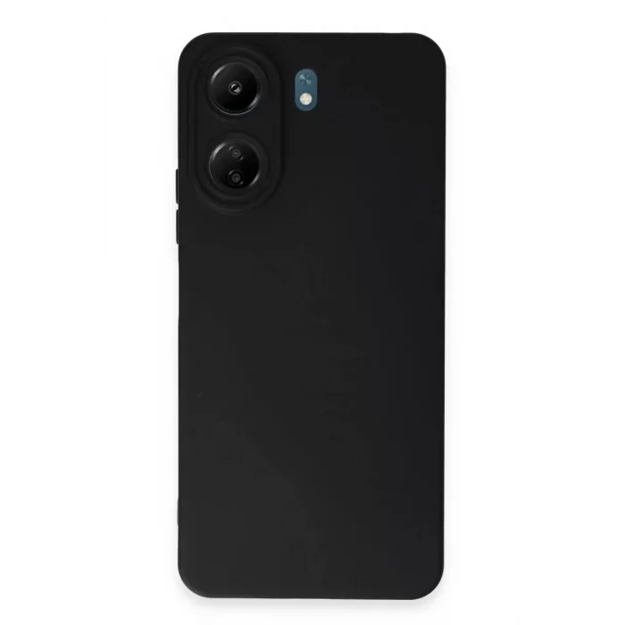 Mey İthalat®   Redmi 13C Kılıf Nano içi Kadife Silikon - Siyah